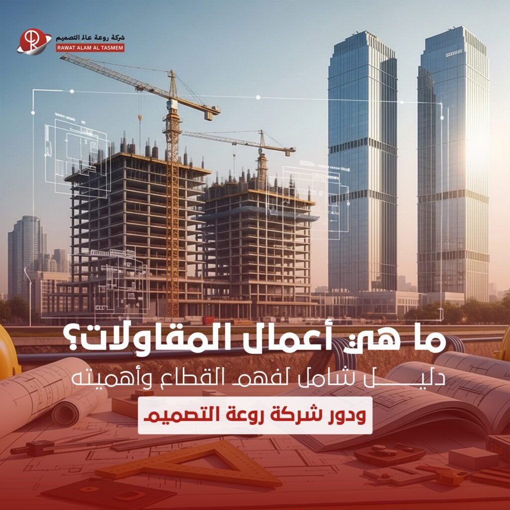 ما هي أعمال المقاولات